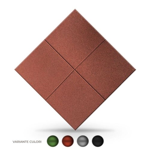 Pavele cauciuc 100x100x2,5cm