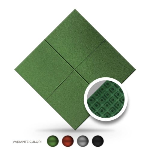 pavele cauciuc alveolare